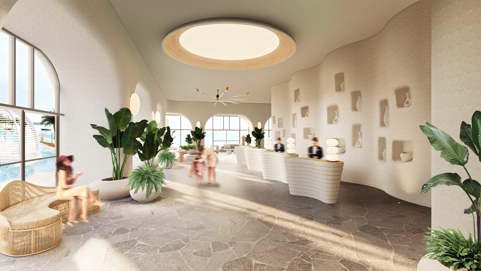 Lobby Reception @ Ground Floor